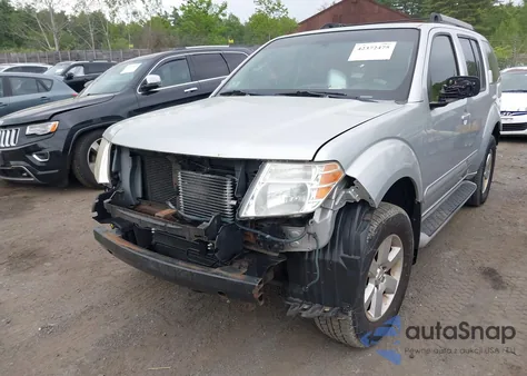 2009 Nissan Pathfinder Se from USA, damaged, VIN 5N1AR18B69C616198